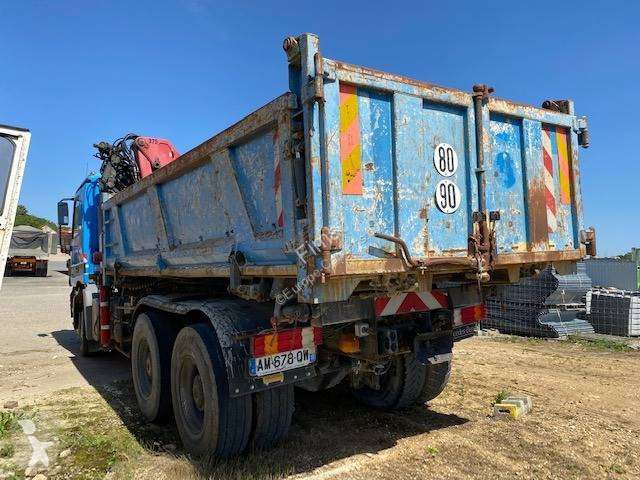 Camion Mercedes bi-benne Marrel Actros 3331 6x4 Euro 2 occasion - Photo 3