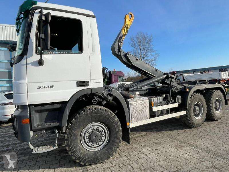 Camion Mercedes polybenne Actros 3336 6x6 Gazoil Euro 4 occasion - Photo 10